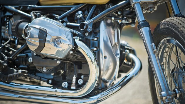 Cyclone with view on engine