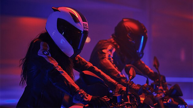 G 310 R Park n Ride Challenge Sarah Lezito e Chris Northover