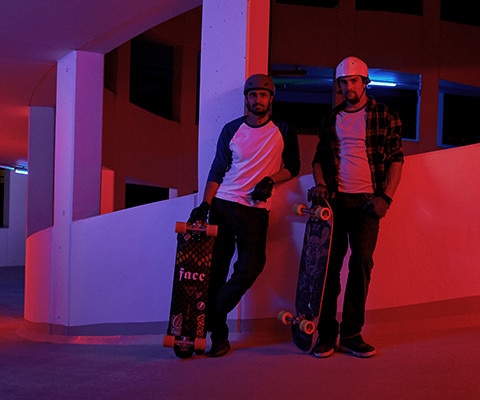 G 310 R Park n Ride Challenge Guto e Sebastian gli skater