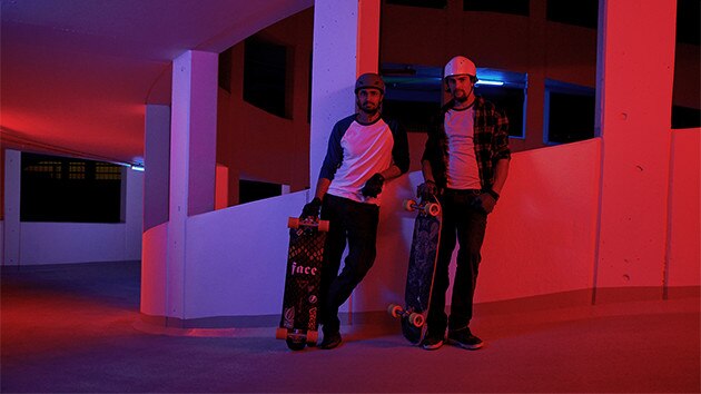 G 310 R Park n Ride Challenge Guto e Sebastian gli skater