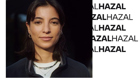 Hazal Nehir pour le projet d’avenir BMW Motorrad « The Future Shack ».