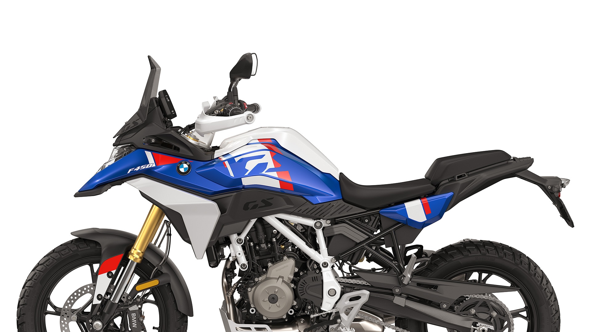 La flyline GS della F 450 GS di BMW Motorrad