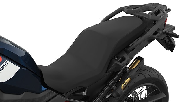 Nous voyons ici la selle de la F 850 GS.