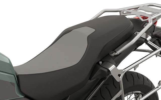 La sella comfort della F 900 GS Adventure di BMW Motorrad