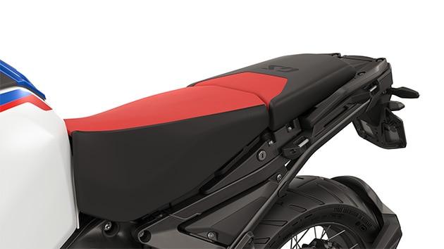 Sella alta + sella del passeggero Sport (look sella rally)