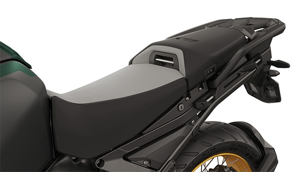 Sella comfort per pilota e passeggero con riscaldamento incluso