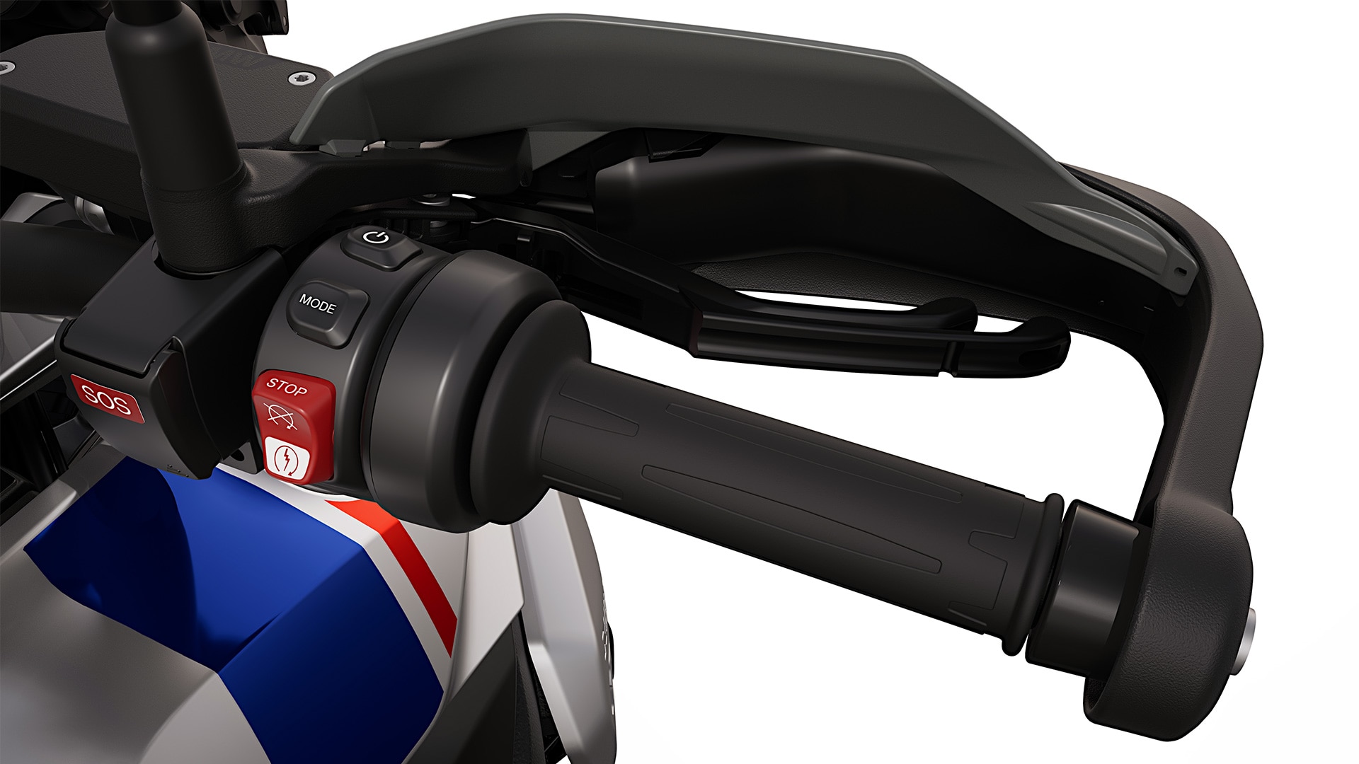 La leva del freno della R 1300 GS Trophy di BMW Motorrad