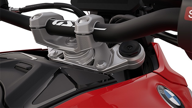 Gabelbrücke mit BMW EVO Telelever der R 1300 GS von BMW Motorrad