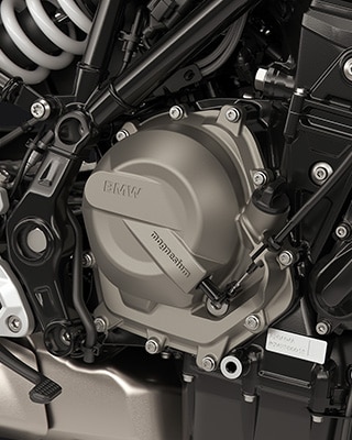 Der Reihenzweizylinder Motor der F 450 R von BMW Motorrad