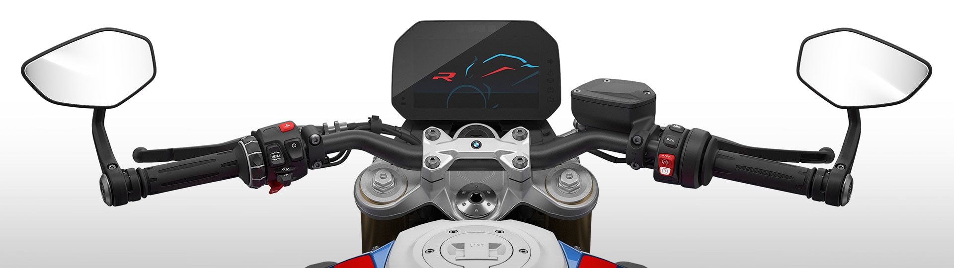 Porte-clés Moto BMW F900R En Cuir Et Alliage Zinc - Logo Modèle, Design Fibre De Carbone - Cadeau Moto