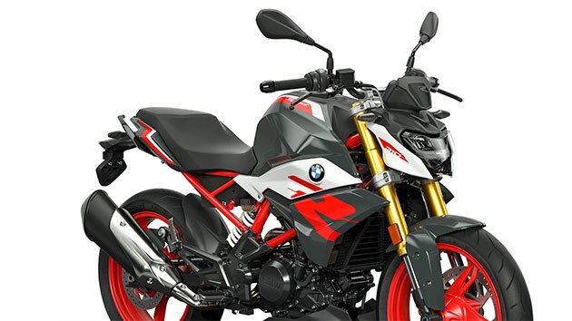 Wir sehen die ergonomische Sitzbank der G 310 R.