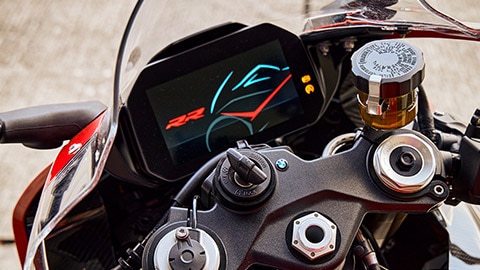 TFT-Display der S 1000 RR
