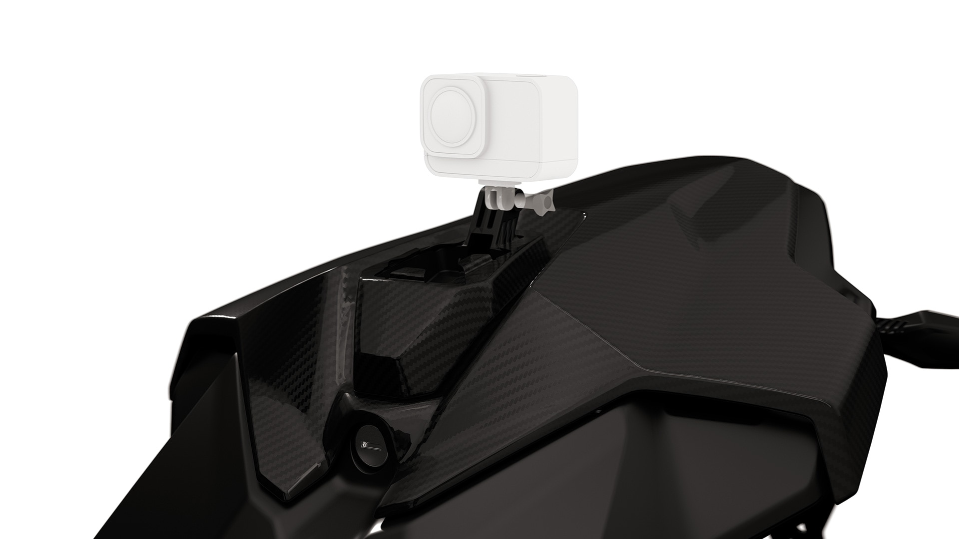 M Carbon Höckerabdeckung mit Kameraadapter
