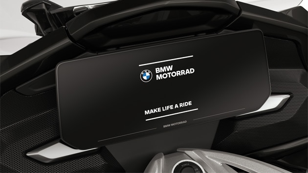 Fokus auf das TFT-Display der K 1600 GT.