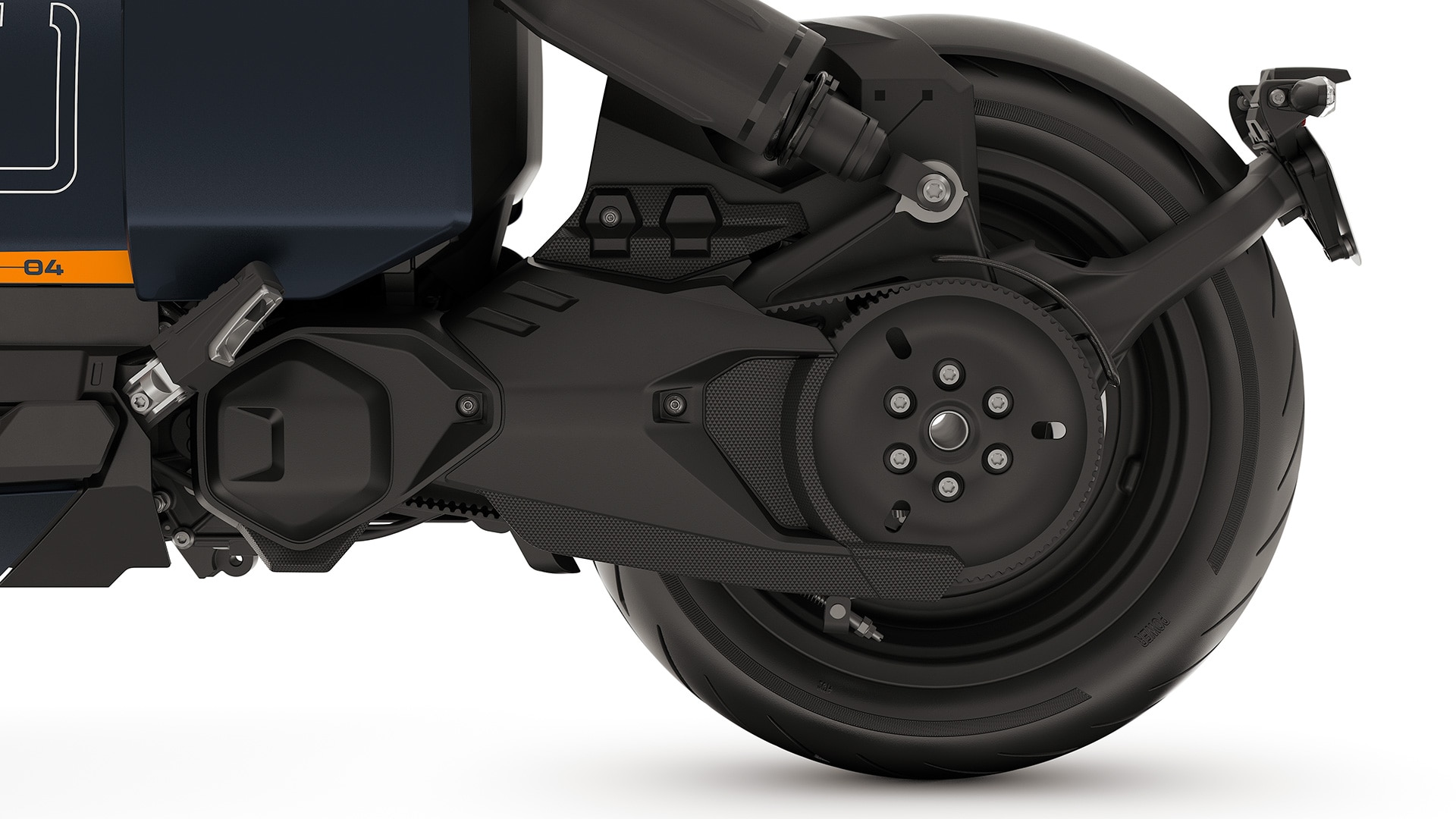 Antriebseinheit des BMW CE 04.