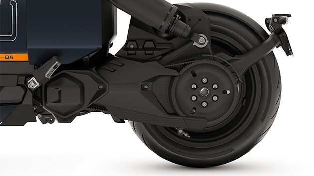 Antriebseinheit des BMW CE 04.